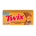 TWIX Full Size Milk Chocolate Caramel Cookie Candy Bars, Bulk, 36 ct