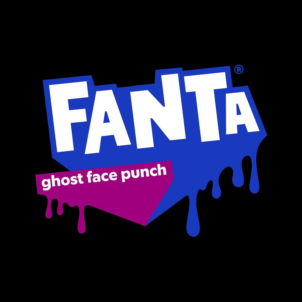 Fanta Ghost Face Punch Fridge Pack Cans, 12 fl oz, 12 Pack | Limited-edition fruity Halloween soda