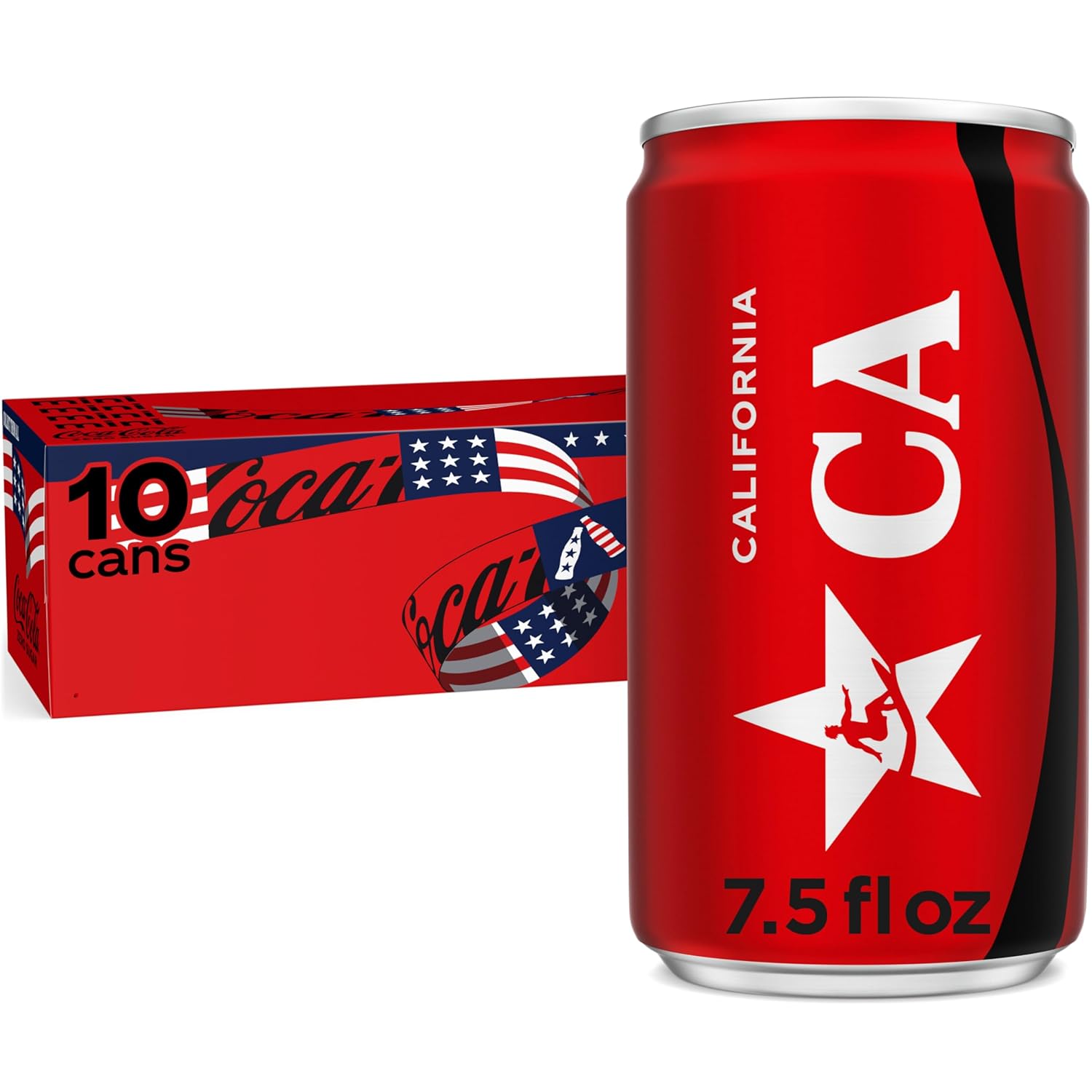 Coca-Cola Zero Sugar Soda Soft Drink Fridge Pack Cans, 12 fl oz, 12 Pack