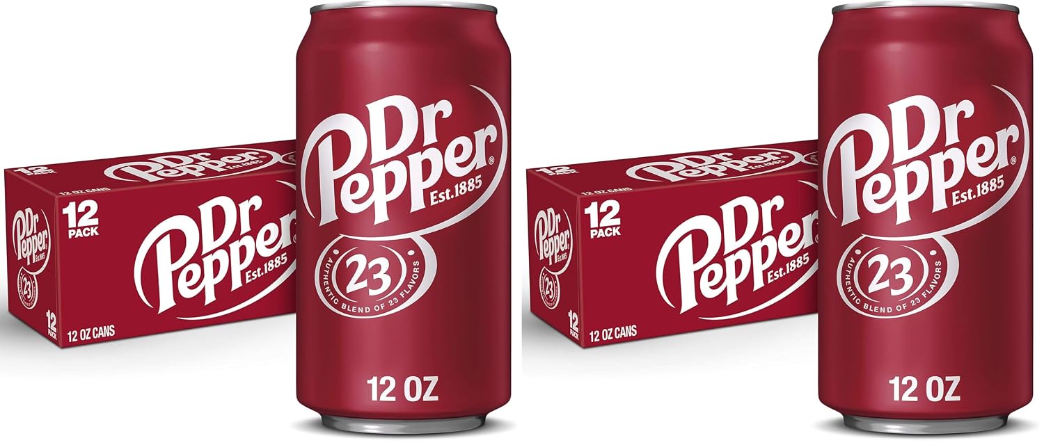 Dr Pepper, Zero Sugar, 12 Ounce, 12 Count
