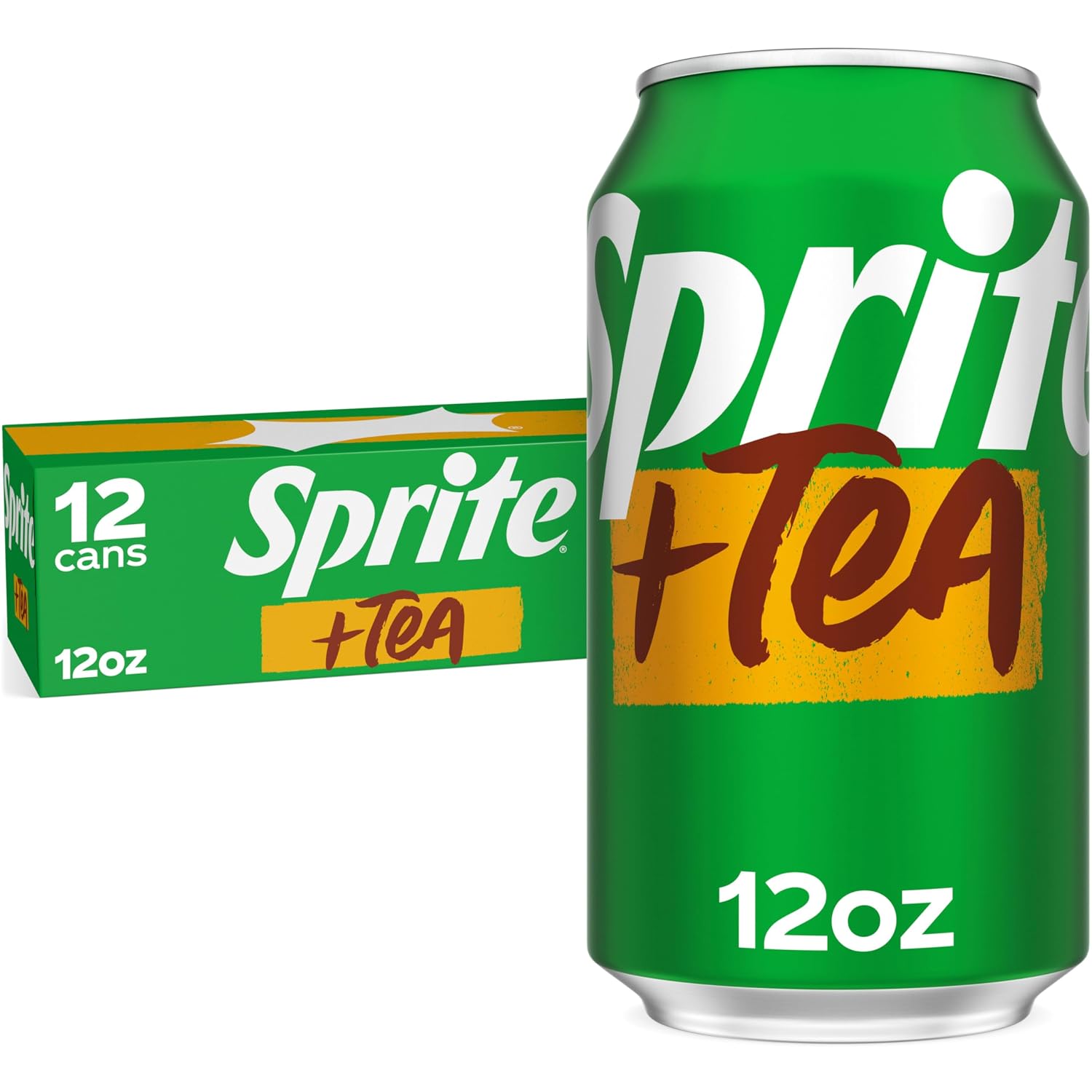 Sprite Lemon-Lime Caffeine-Free Soda Soft Drink Cans, 12 fl oz, 12 Pack | Fridge pack, naturally flavored soft drink, carbonated