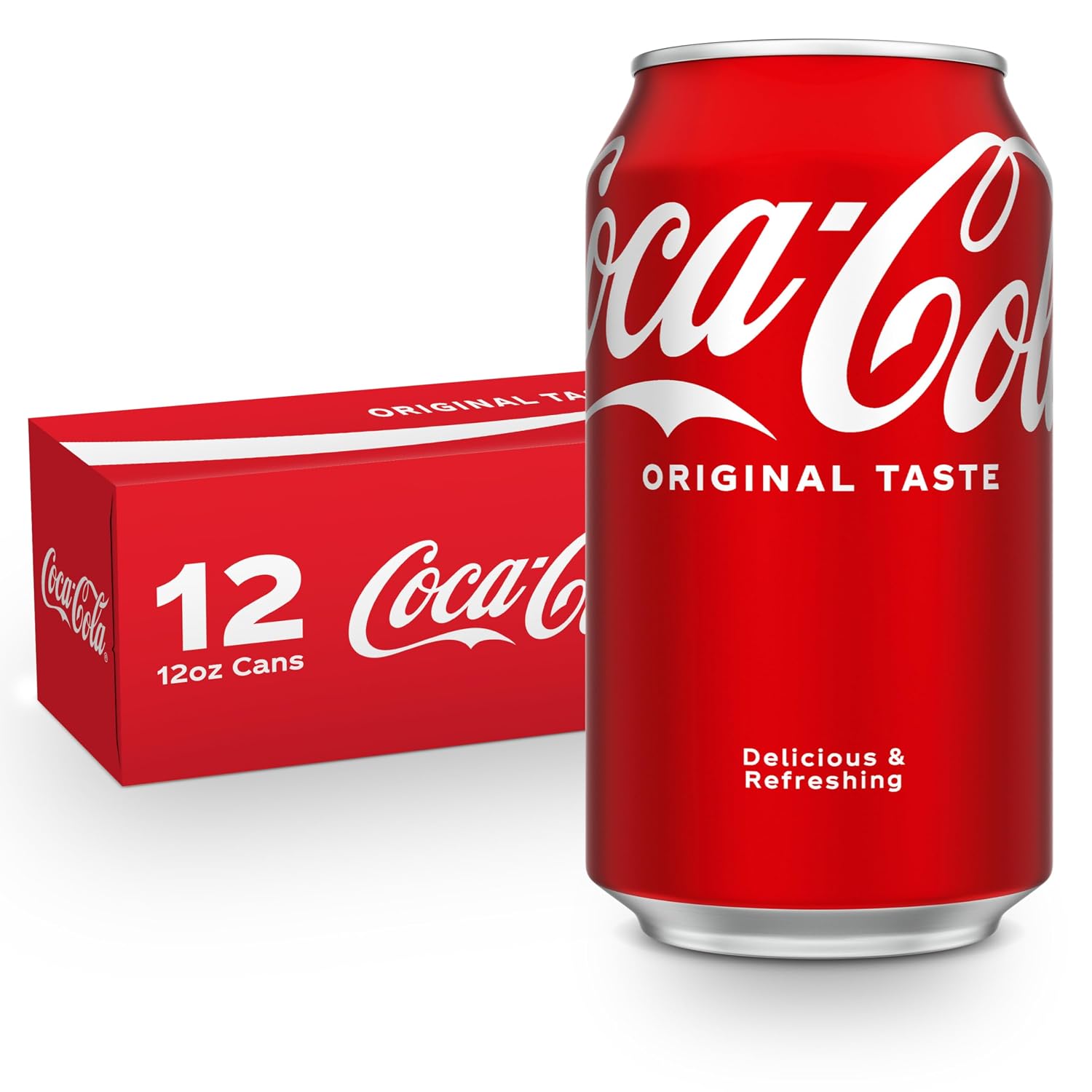 Coca-Cola Soda Soft Drink Mini Cans, 7.5 fl oz, 6 Pack | Carbonated drink with classic cola flavor