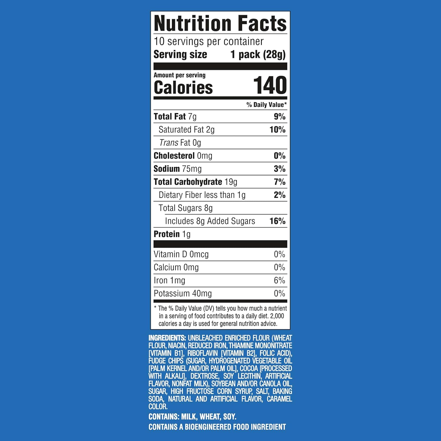 CHIPS AHOY! Mini Original Chocolate Chip Cookies, 40 Snack Packs (4 Boxes)
