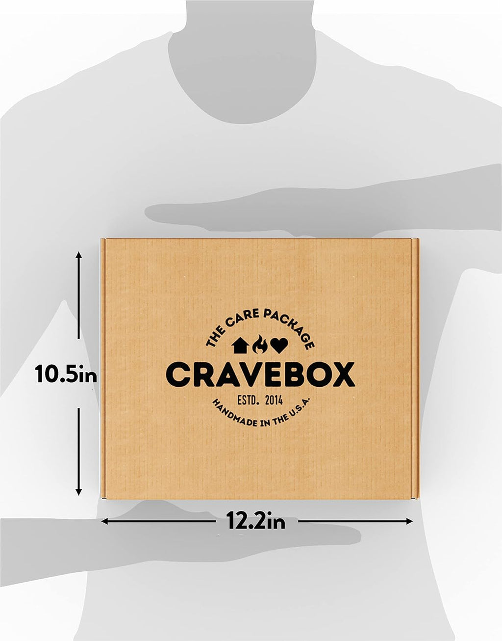 CRAVEBOX Snacks Box Variety Pack Care Package (65 Count) Summer Treats Gift Basket Adults Kids Grandkids Guys Girls Women Men Boyfriend Birthday Cookies Chips College Student Office School