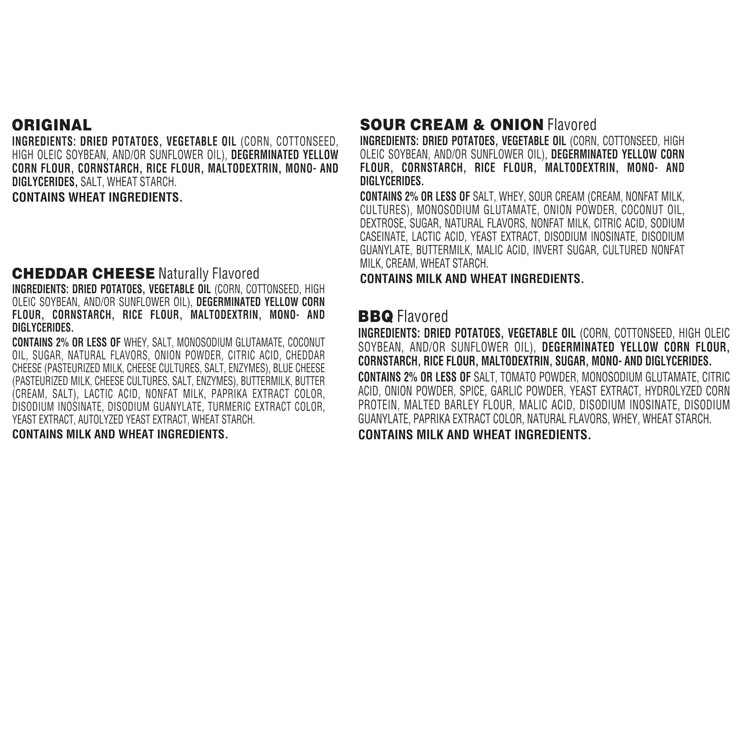 Pringles Potato Crisps Chips, Snack Stacks, Lunch Snacks, Variety Pack (36 Cups)