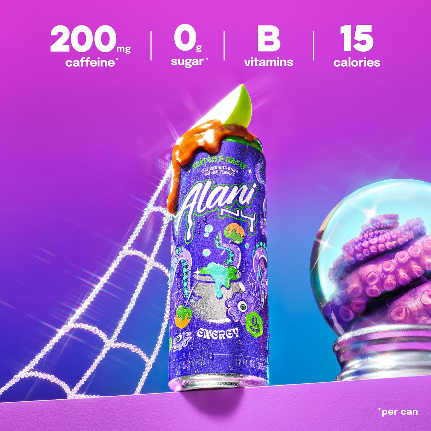Alani Nu Witch's Brew Sugar Free Energy Drink (Pack of 12)
