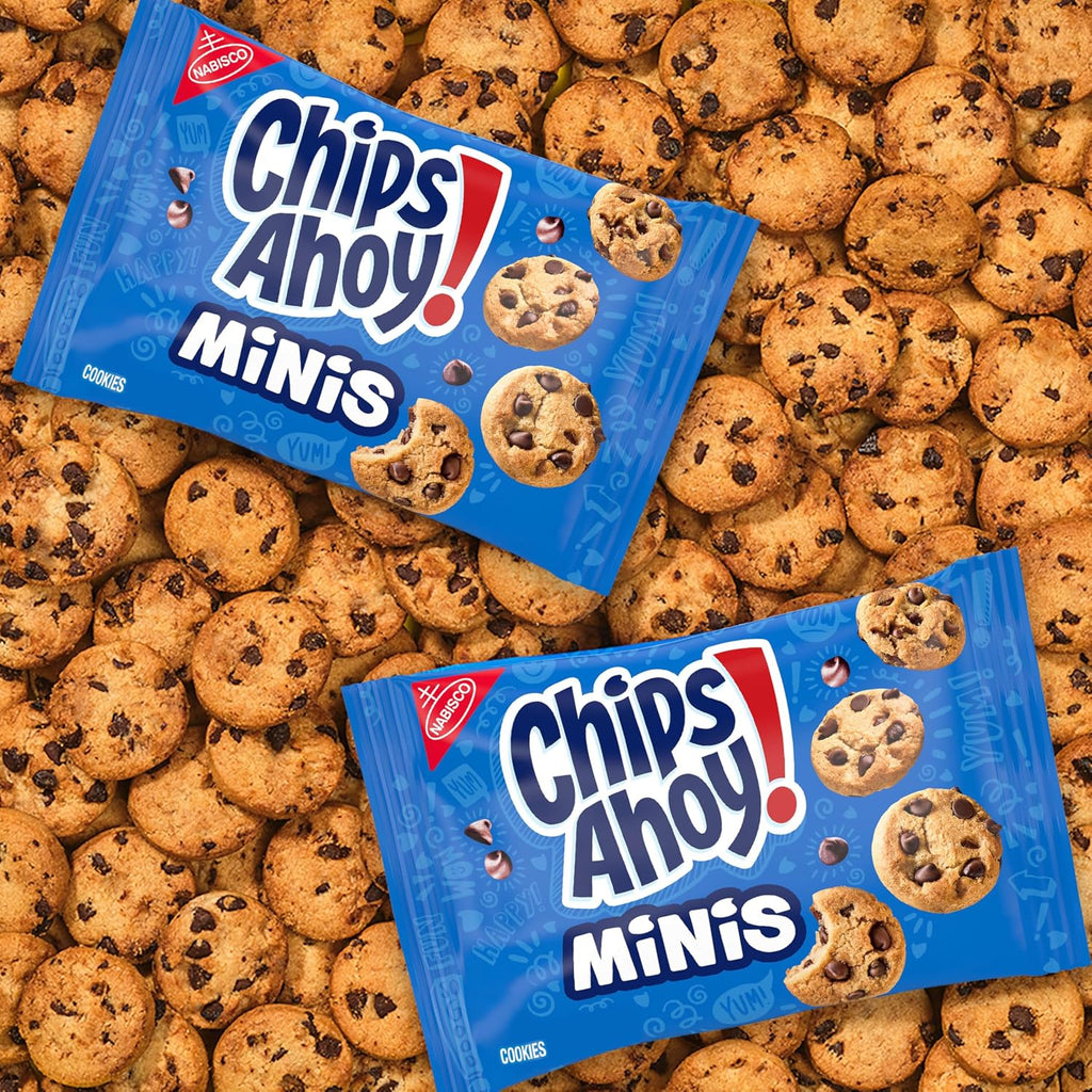 CHIPS AHOY! Mini Original Chocolate Chip Cookies, 40 Snack Packs (4 Boxes)