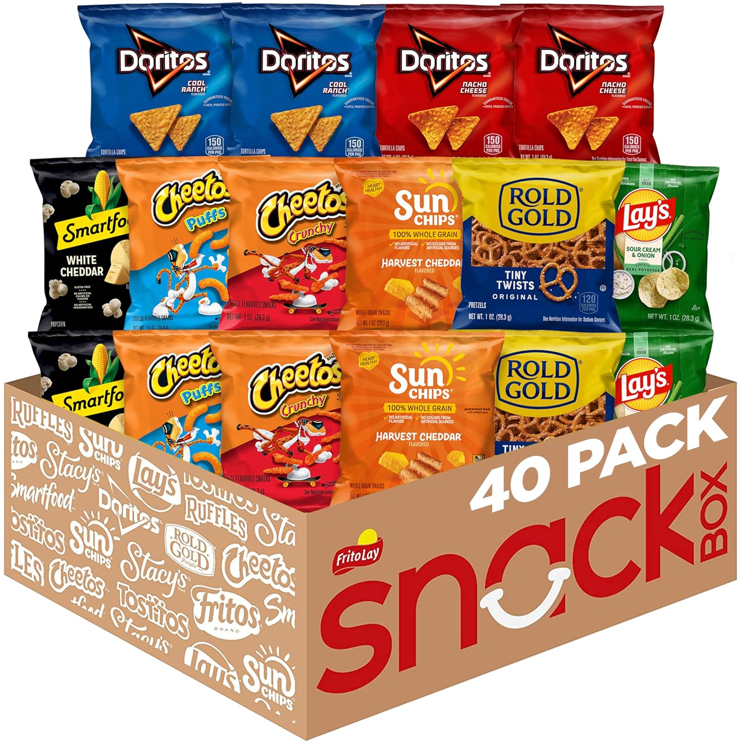 Frito-Lay Party Mix Variety Pack, 40 Count