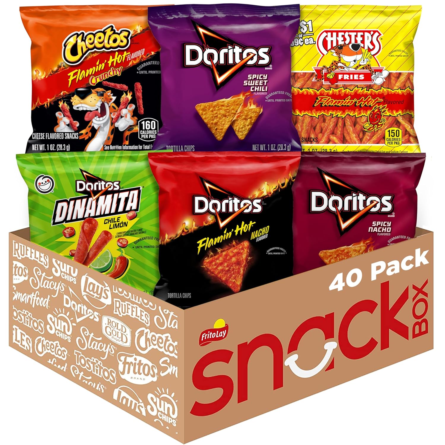 Frito-Lay Party Mix Variety Pack, 40 Count