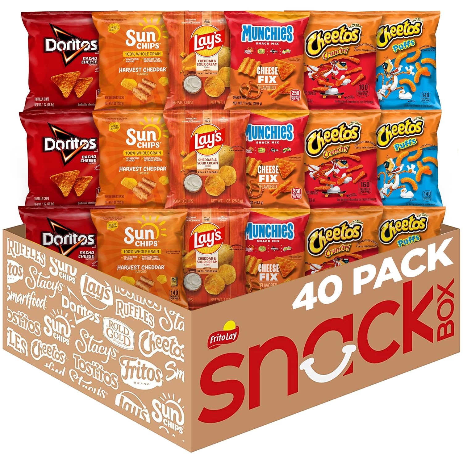 Frito-Lay Party Mix Variety Pack, 40 Count