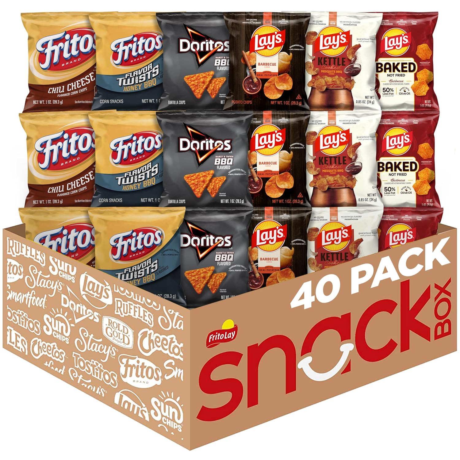 Frito-Lay Party Mix Variety Pack, 40 Count