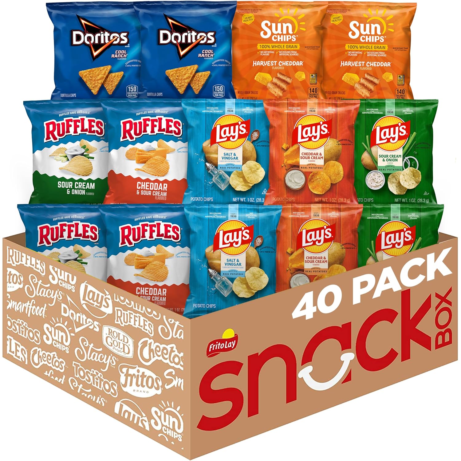 Frito-Lay Party Mix Variety Pack, 40 Count