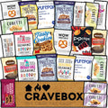 CRAVEBOX Gourmet Specialty Snacks Box Gift - Summer Care Package College Students Adults Healthy Cookies Bar Organic Variety Pack Assortment Basket Final Exam Office Men Women Back to School